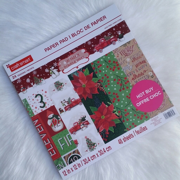 Holiday Say Freeze Paper Pad by Craft Smart - Picture 11 of 11